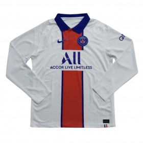 Fotbalový Dres Paris Saint-Germain Venkovní 2020/21 Dlouhý Rukáv